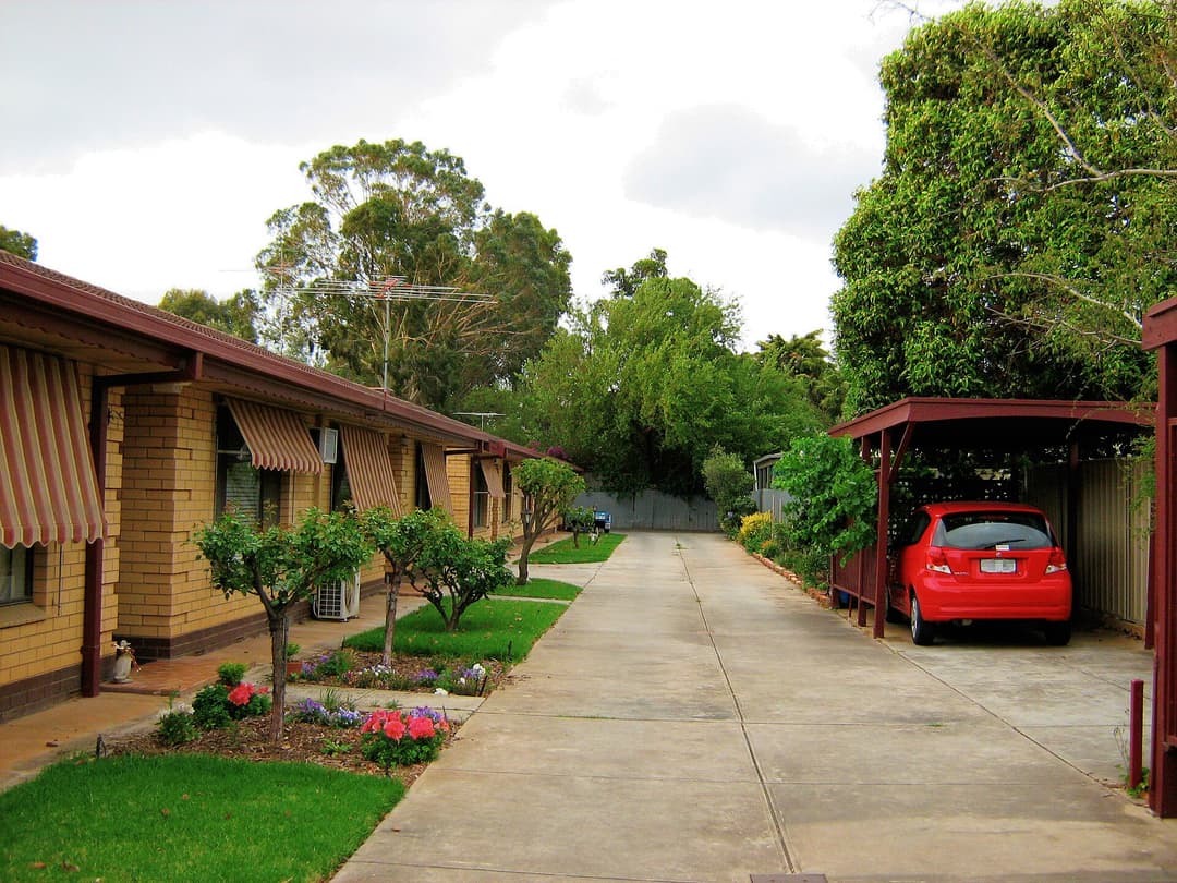 A residential driveway in Maylands, Adelaide, South Australia